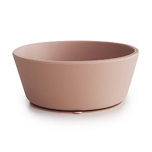 Tigela de Sucção Infantil Mushie Blush - BR