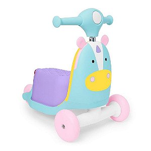 Triciclo Patinete Skip Hop Zoo Unicórnio