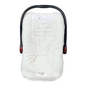 Capa Protetora Para Bebê Conforto D'Bella For Baby Off White - Ovelha