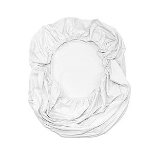 Lençol Com Elástico Para Mini Berço D'Bella For Baby - Avulso Branco