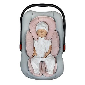 Ninho D'Bella For Baby - Almofada Redutora de Malha Rosê