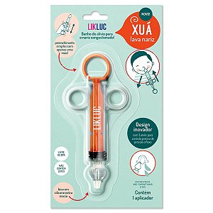 Seringa Para Lavagem Nasal Infantil LikLuc Xuá