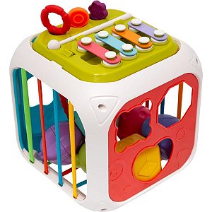 Brinquedo Cubo de Atividades 7 em 1 Buba
