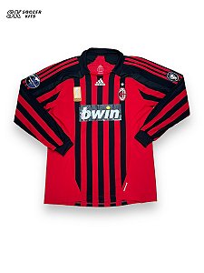 Camisa Milan 2007/08 Home - Nesta de Jogo | Champions League