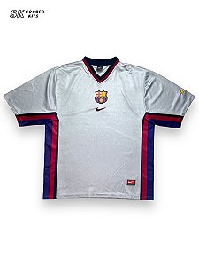 Camisa Barcelona 1998/00 Away - Rivaldo