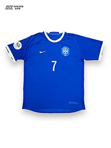 Camisa Brasil 2006 Away - Adriano | Copa do Mundo