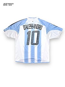 Camisa Argentina 2004/05 Home - D'alessandro