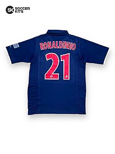 Camisa PSG 2001/02 Home - Ronaldinho