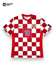 Camisa Croacia 2010/12 Home - Modric | Modelo Jogador