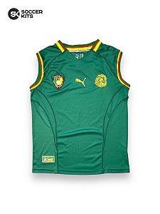 Camisa Camarões 2002/03 Home