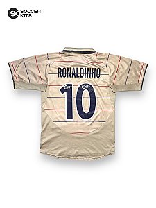 Camisa Barcelona 2003/04 Away - Ronaldinho