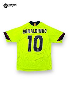 Camisa Barcelona 2005/06 Away - Ronaldinho