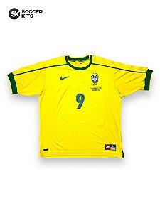Camisa Brasil 1998/99 Home - Ronaldo | Copa do Mundo