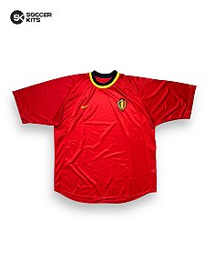 Camisa Belgica 2000/02 Home