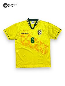 Camisa Brasil 1996/97 Home - Roberto Carlos