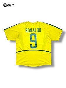 Camisa Brasil 2002/03 Home - Ronaldo