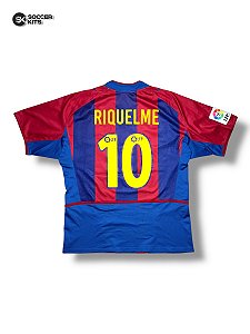 Camisa Barcelona 2002/03 Home - Riquelme