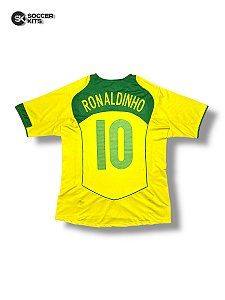 Camisa Brasil 2004/05 Home - Ronaldinho