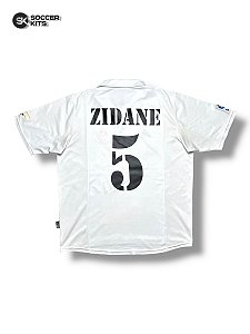 Camisa Real Madrid 2002/03 Home - Zidane | Centenário