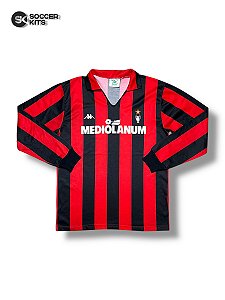 Camisa Milan 1989/90 Home ML