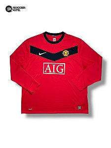 Camisa Manchester United 2009/10 Home ML