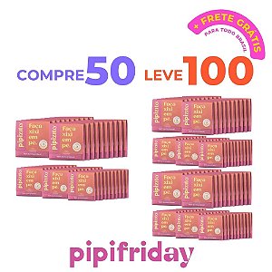 COMPRE 50, LEVE 100: Pipizito Funil Urinário Descartável (100 pacotes c/ 3 unidades cada)