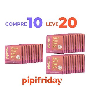 COMPRE 10, LEVE 20: Pipizito Funil Urinário Descartável (20 pacotes c/ 3 unidades cada)