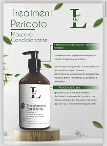 Máscara Condicionante 3 em 1 Treatment Peridoto
