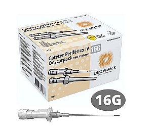 Cateter Descarpack - 16g ( 01 unidade )