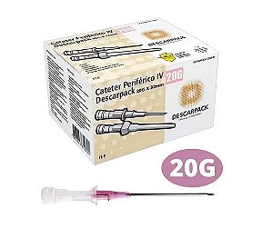Cateter Descarpack - 20g ( 01 unidade )
