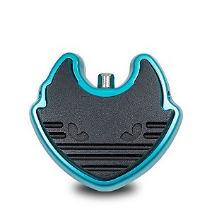 Pedal Catswitch Alumínio Azul - Electric Ink