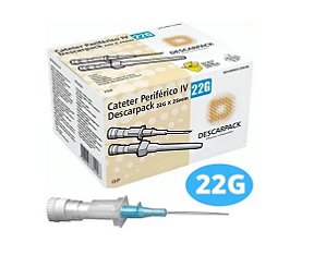Cateter Descarpack - 22g ( 01 unidades )