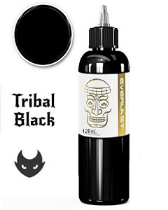 Tinta Tribal Black - Everlast 120ml