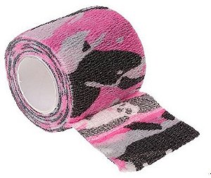 Bandagem Elástica Phantom HK / Pink Camo - 5,00cm x 4,50m