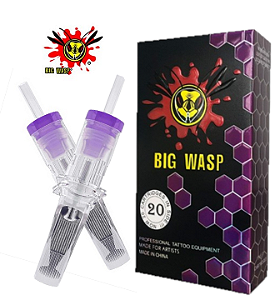 Cartucho 1009RM Magnum Curvada - Big Wasp ( transparente ) (unidade avulsa)