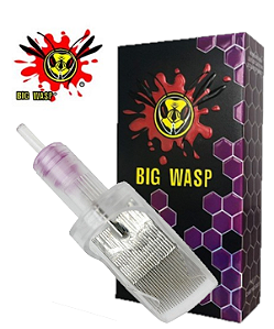 Cartucho 1229RM Magnum Curvada - Big Wasp ( transparente ) (unidade avulsa)