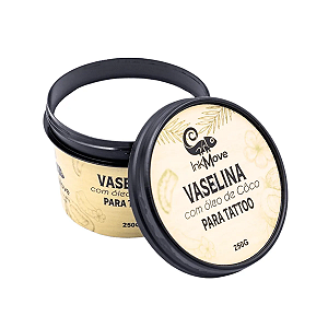 Vaselina Ink Move Tattoo c/ Óleo De Coco Natural 250g