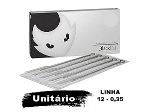 03RL(TRAÇO) - AGULHA BLACK CAT - Electric Ink VENC 10-2028 (unidade)