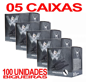 BIQUEIRA 09MG/ PINTURA WHITE HEAD VENC 11/2024 (100 UNIDADES) + BRINDE 100 UNIDADES DE AGULHA 09MG