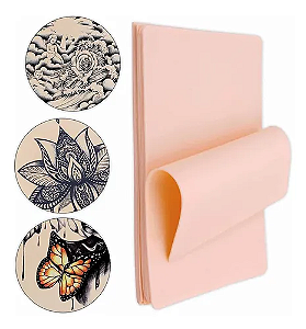 Pele Sintética para Treino | Cor Pessego 19x14cm - 01 unidade avulsa