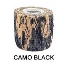 Bandagem Camo Black 5cm x 4,5m - HORNET
