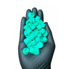 Batoque M SILICONE c/ Base - 100 unidades - fracionado - Trestini