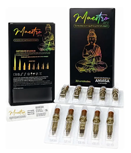 CARTUCHO 15RM.10 MAGNUM CURVADA - MAESTRO- unidade avulsa