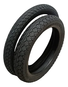 Par Pneus Biz 100 Biz 125 Pop 100 110 60/100-17 + 80/100-14