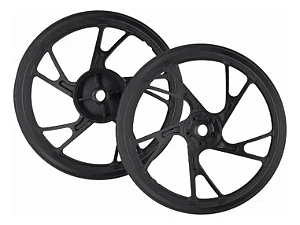 Rodao Par Liga Leve Pé Galinha Titan 125 2000 Freio A Disco