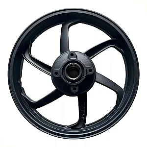 Rodão Traseira Liga Leve Pop 100 110i 6 Palitos Preta Todas