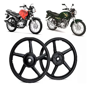 Rodao Par Liga Leve 5 Palitos Ybr Factor 125 Freio Tambor