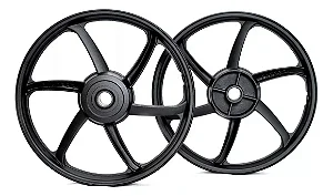 Jogo Rodas De Liga Leve 6 Palitos Crypton Tambor Até 2009