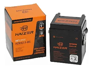 Bateria De Moto Cg 125 83 A 99 2,5ah Modelo Original 12v