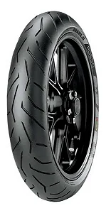 Pneu dianteira para moto Pirelli Supersport Diablo Rosso II sem câmara de 110/70 R17 H 54